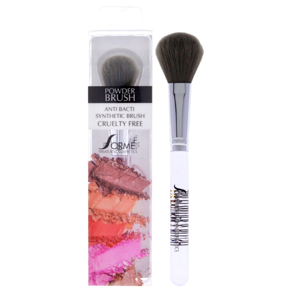 Professional Powder & Blush Brush Sorme Cosmetics | Bamboo Charcoal Infused NEW